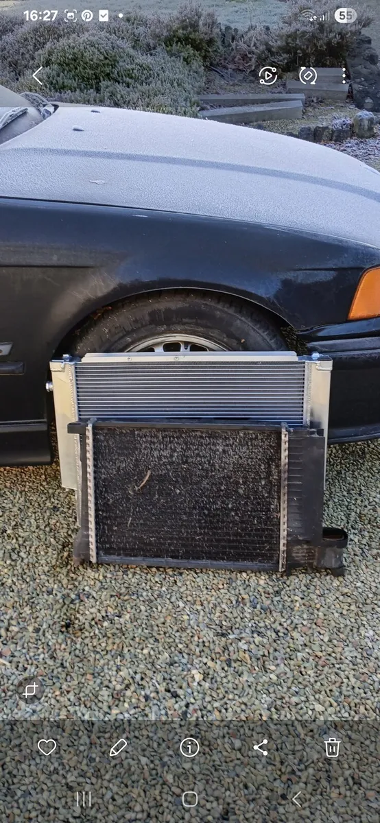 Bmw e36 misimoto radiator - Image 4