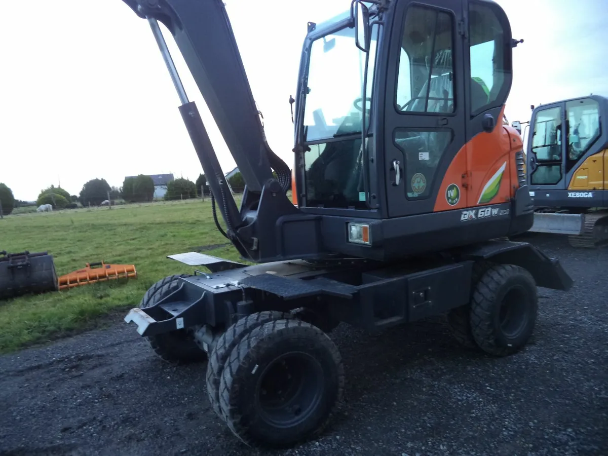 Wheeled Excavator - Image 1