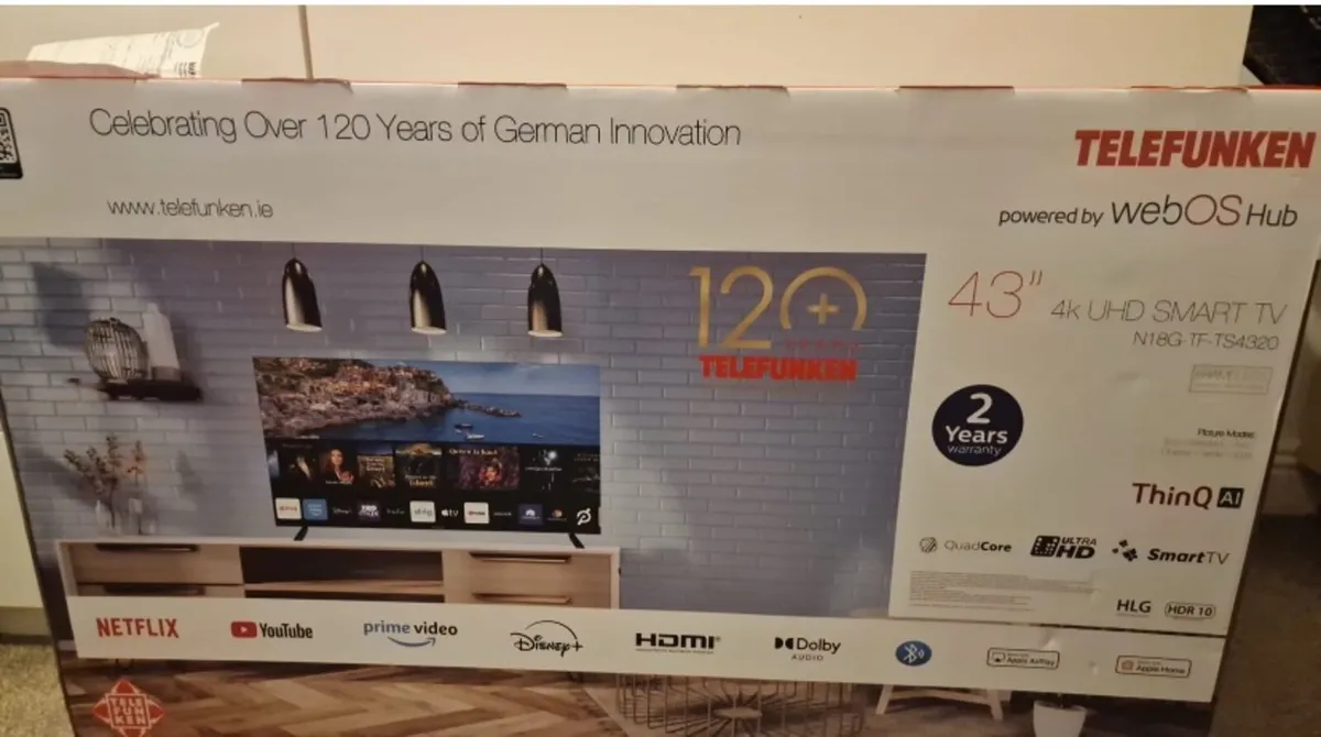 Tv 43inch brand new in box