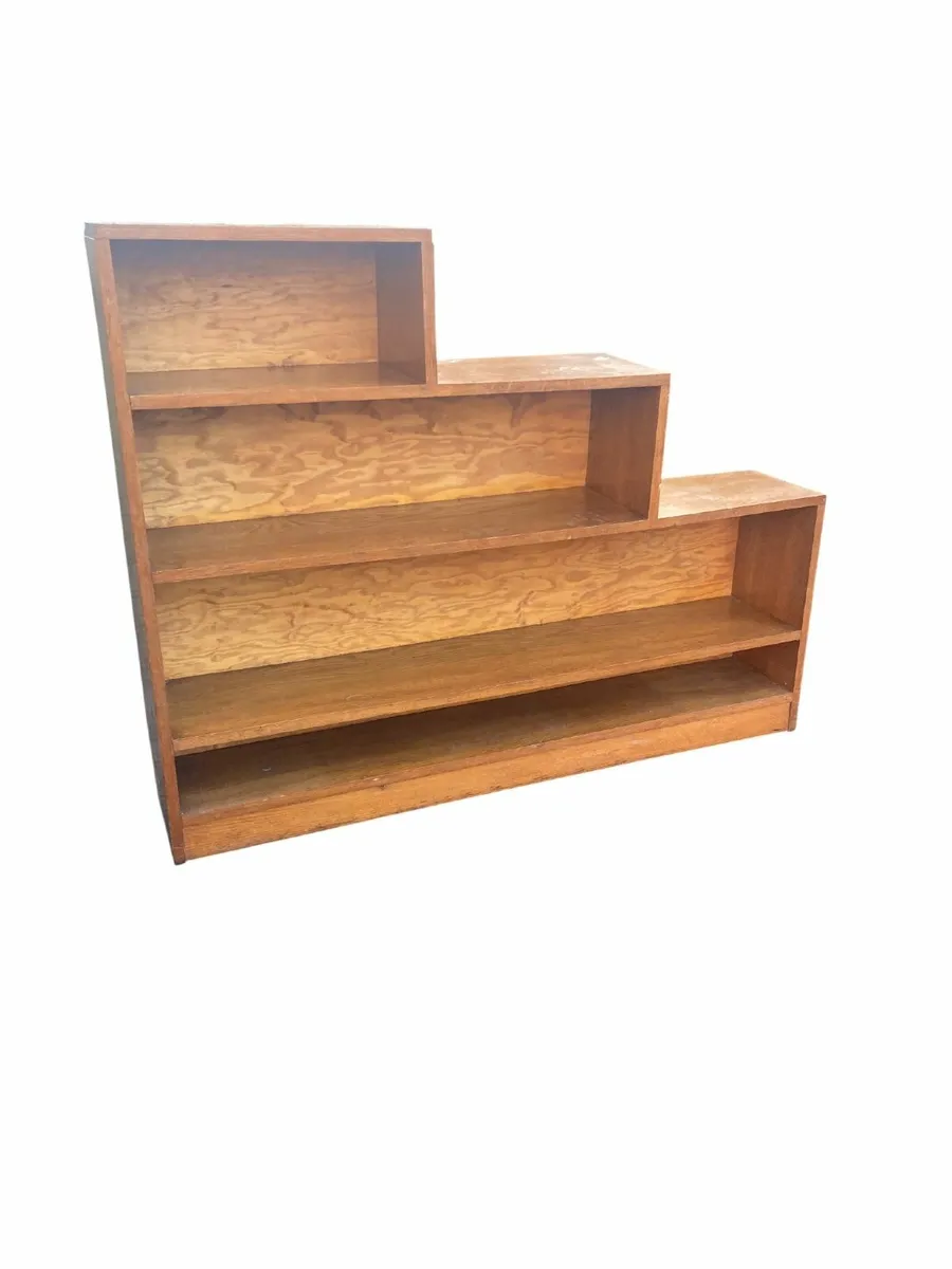 Bookcase - Mid Century - Vintage - L Shaped - Image 2