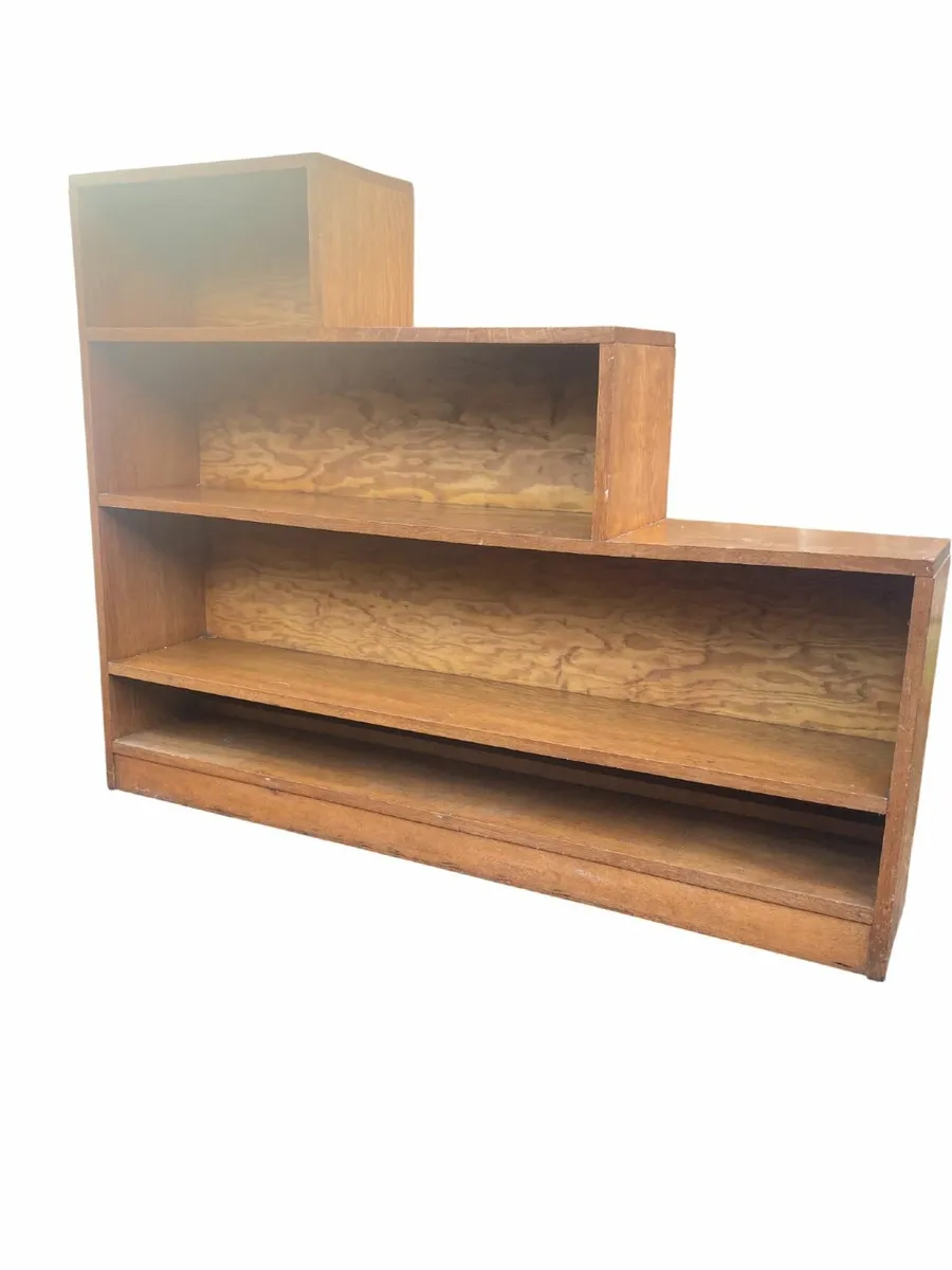 Bookcase - Mid Century - Vintage - L Shaped - Image 3