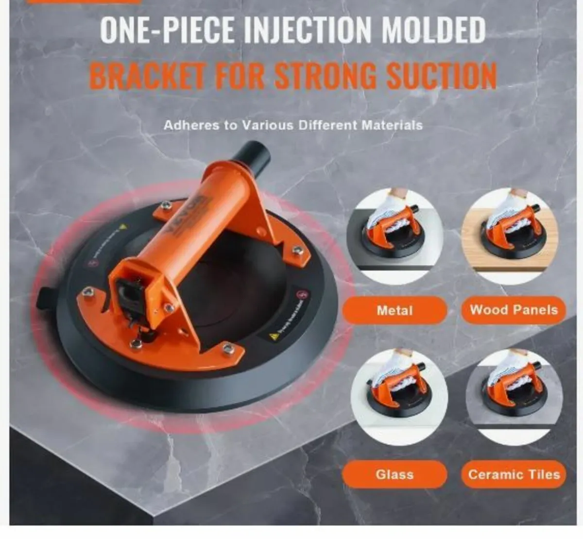 Glass Suction Cup, 20.3 cm 2 Pack - Image 2