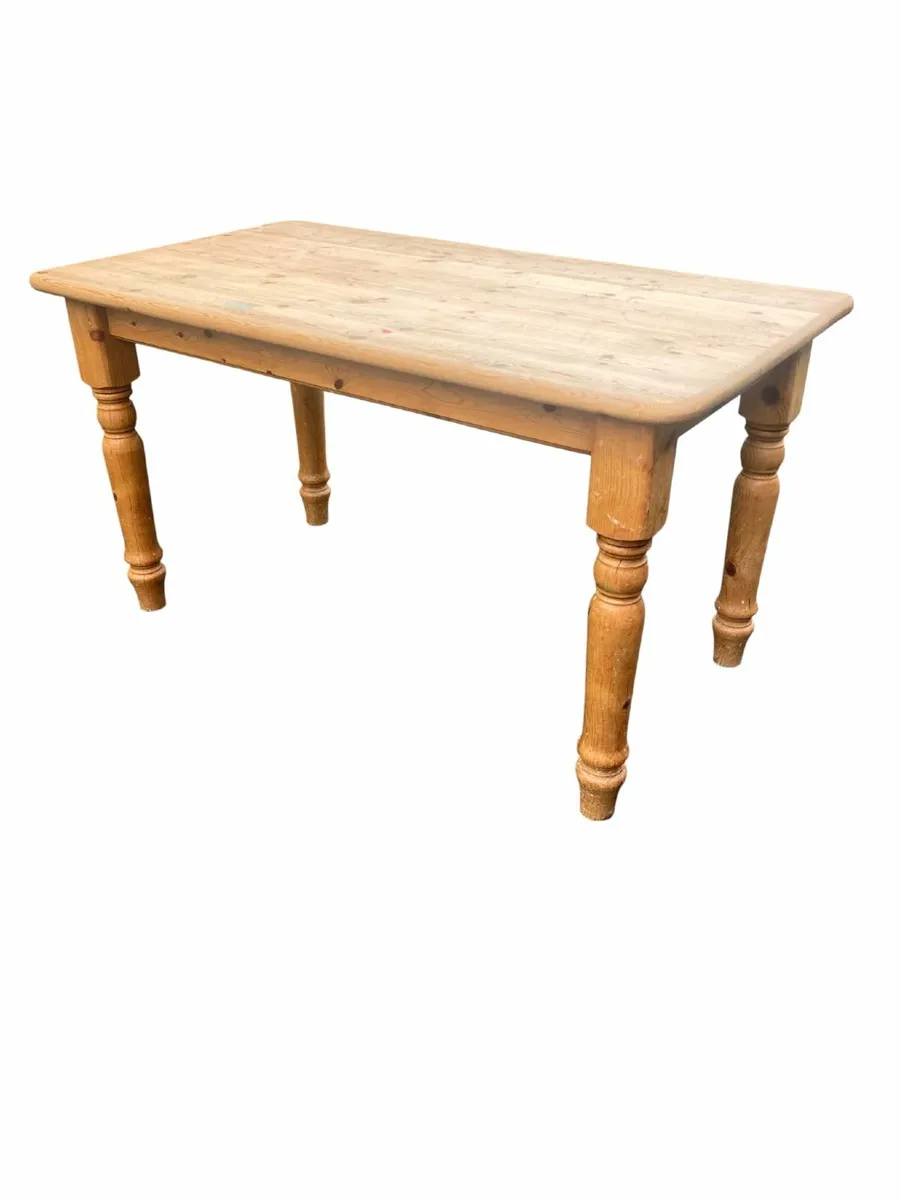 Kitchen Table - Farmhouse - Pine - Image 2