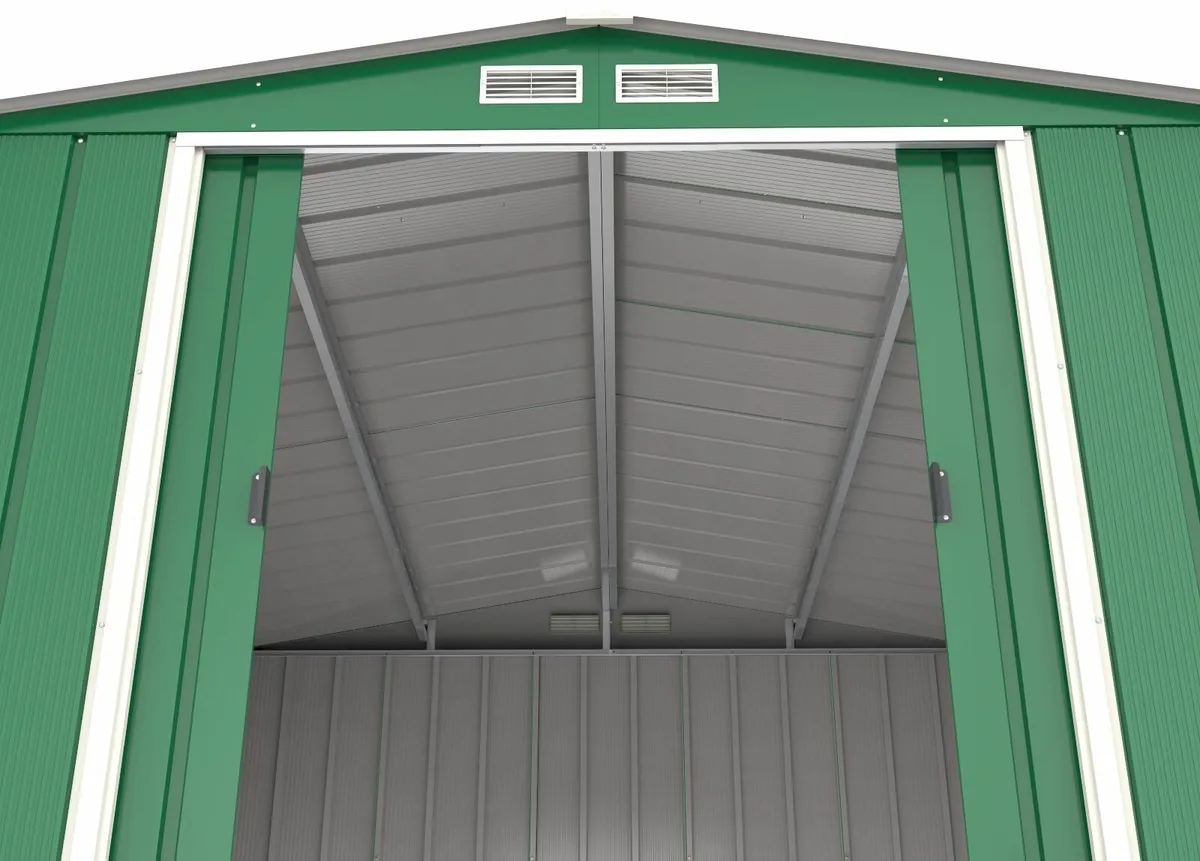 10×12 ECO Steel Garden Shed  (with Free Floor kit) - Image 2