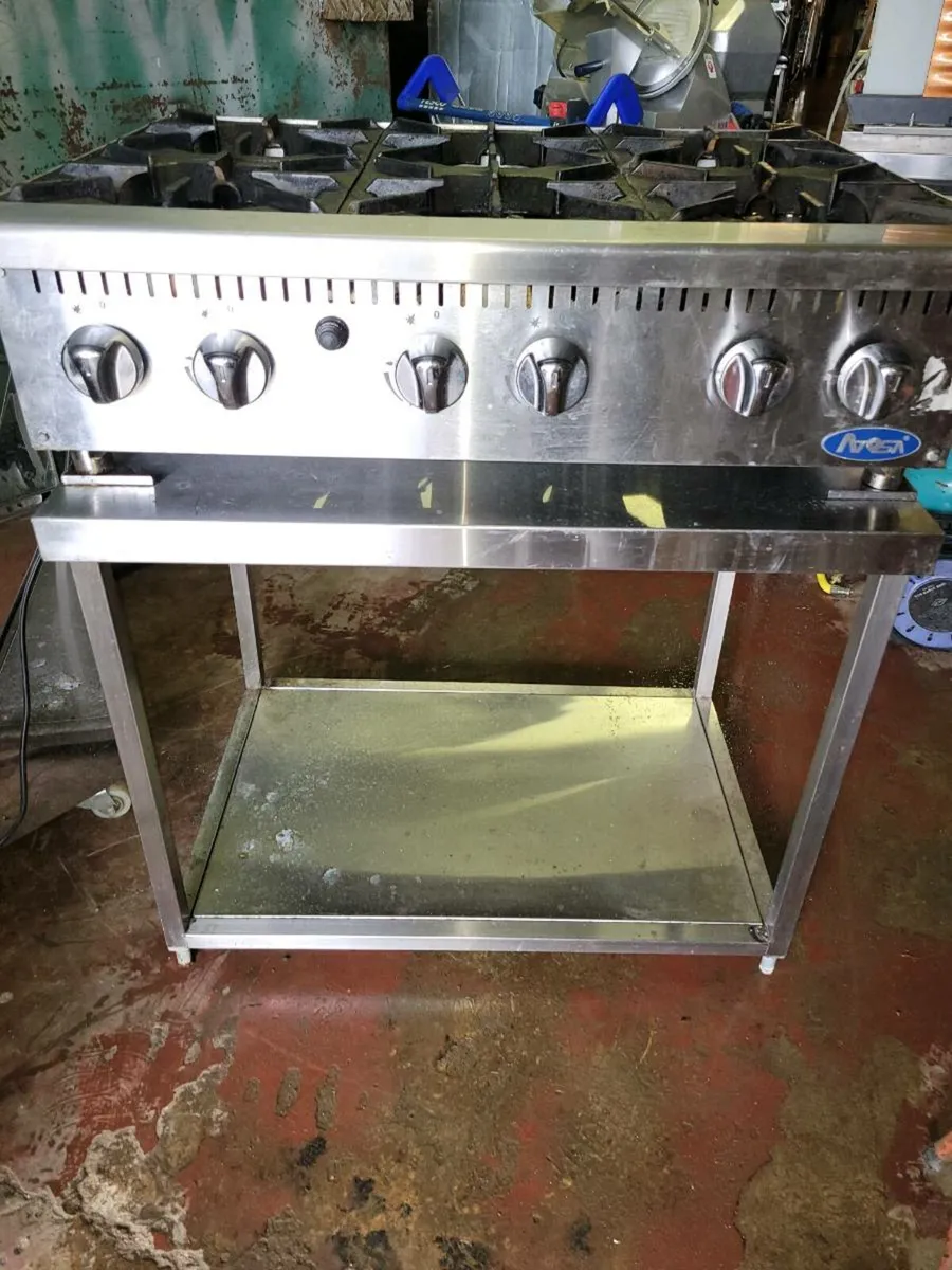 Cooker Natural GAS 6 Burner ATOSA - Image 2