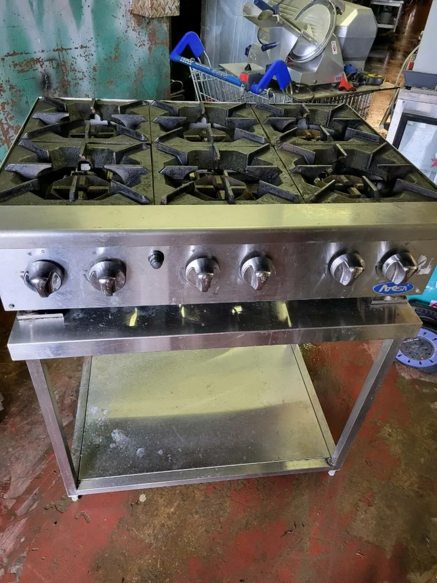 Cooker Natural GAS 6 Burner ATOSA - Image 3