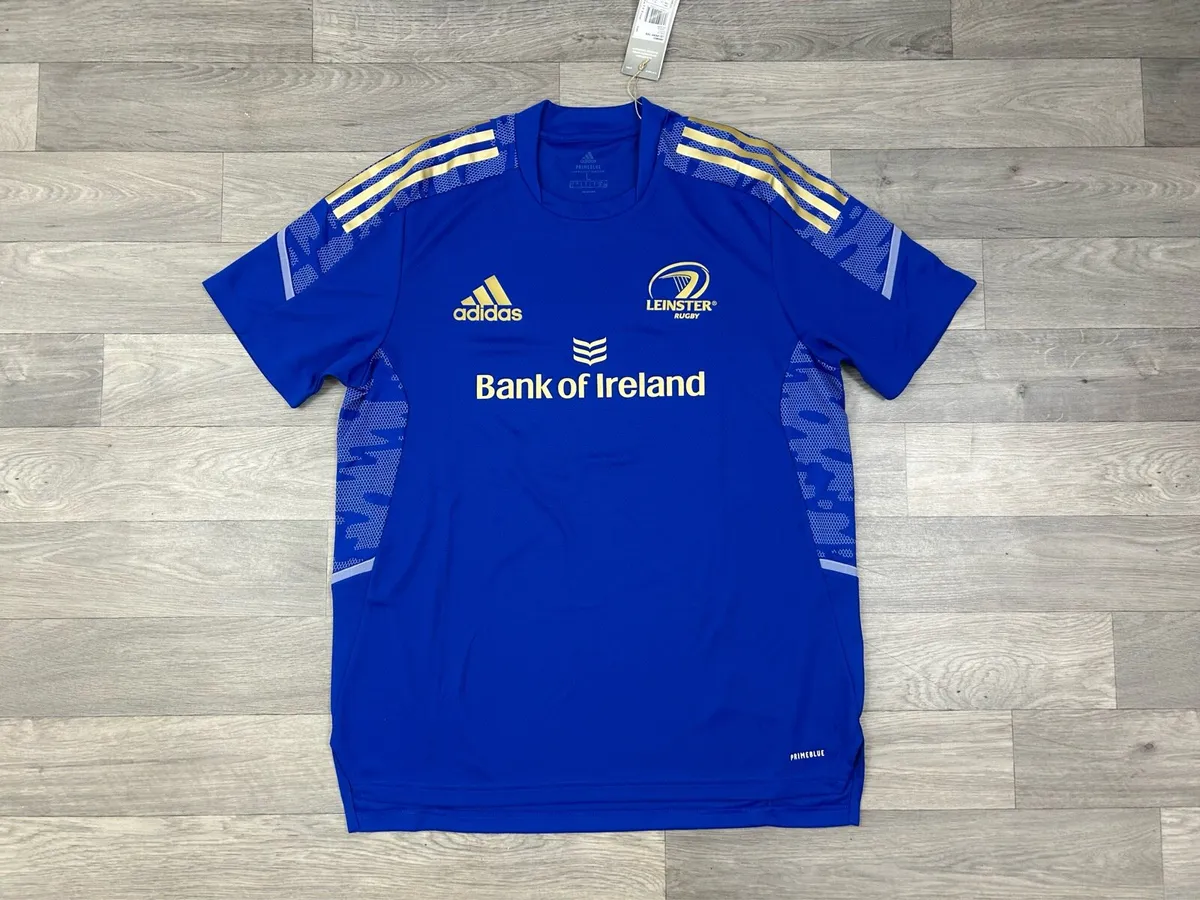 NEW Leinster Rugby Jersey Shirt Tee Mens Large - Image 1