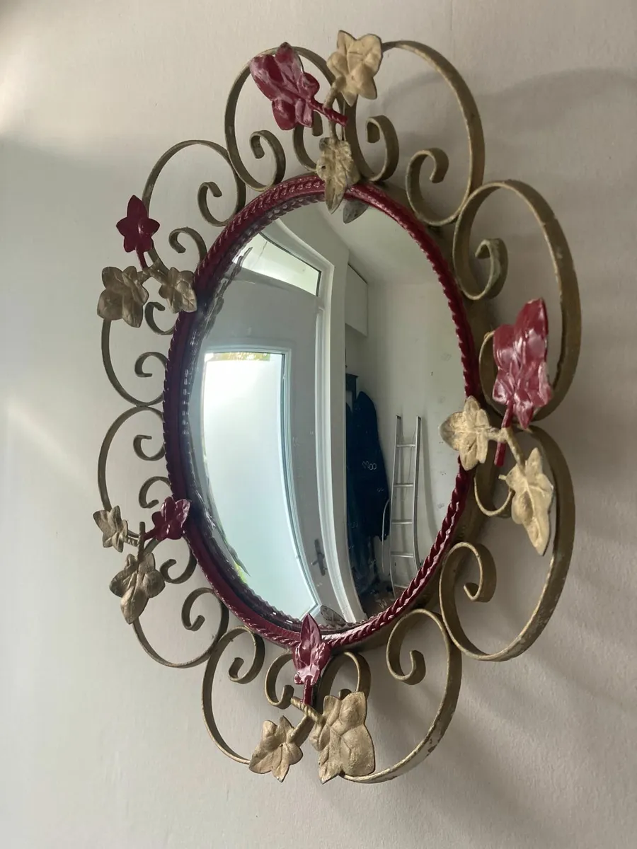 Vintage Mirror - Convex - Image 2