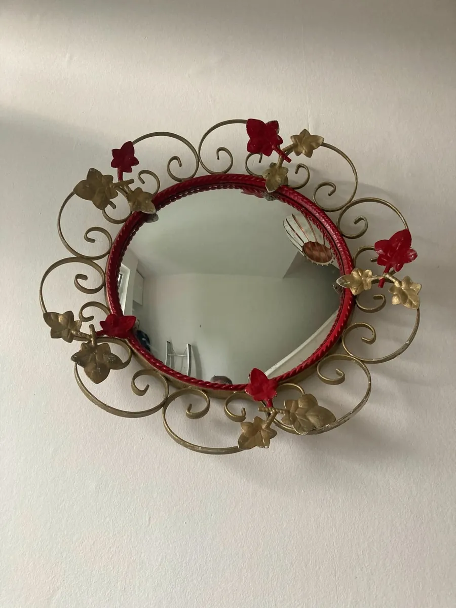 Vintage Mirror - Convex - Image 4
