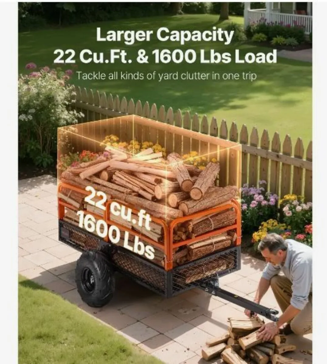 Garden Utility Trailer - Image 2