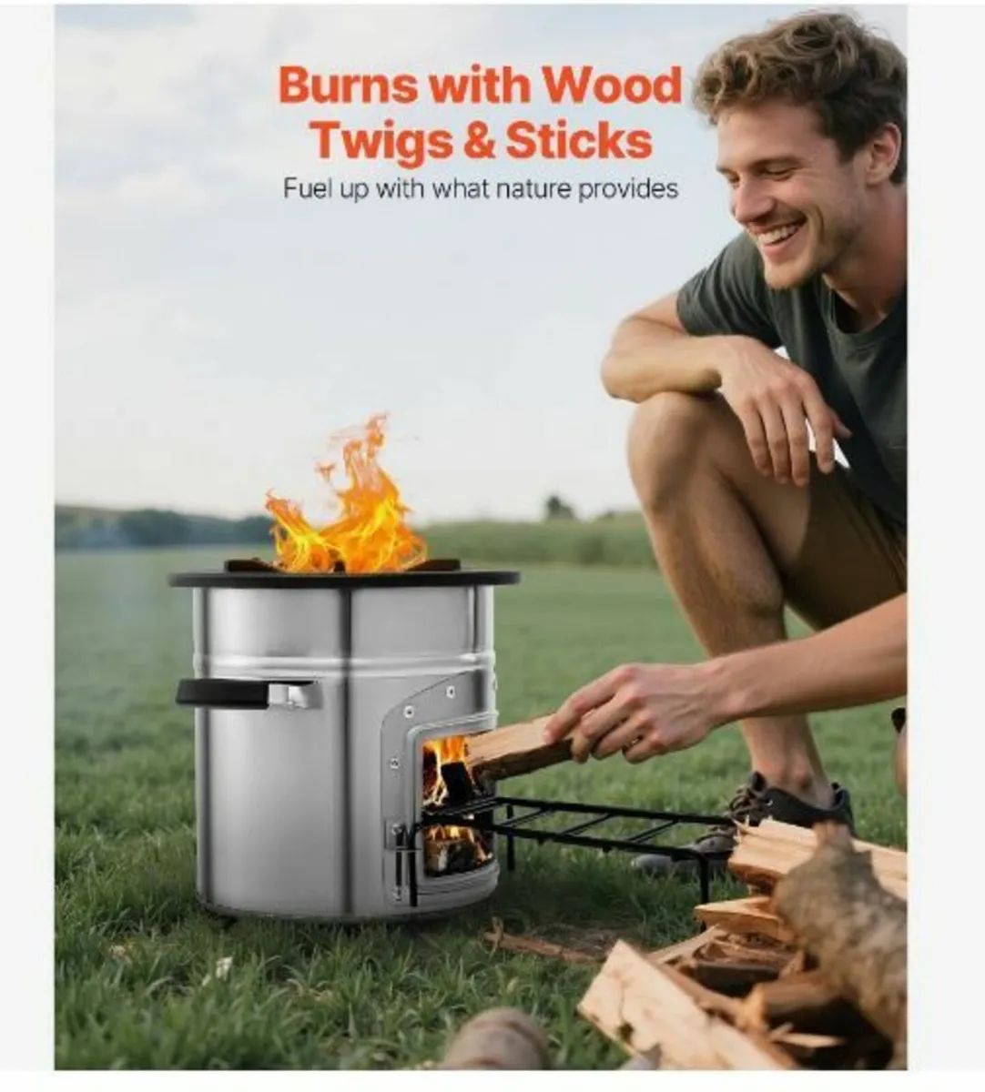 Camping Rocket Stove - Image 2