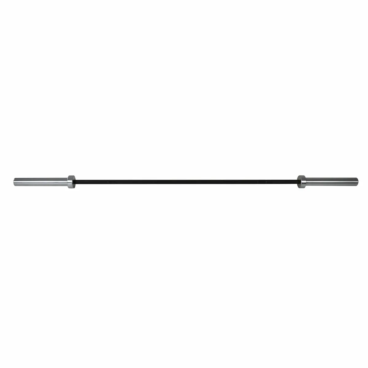 Athlete Barbell 15kg Black - Ladies Olympic Weight - Image 2