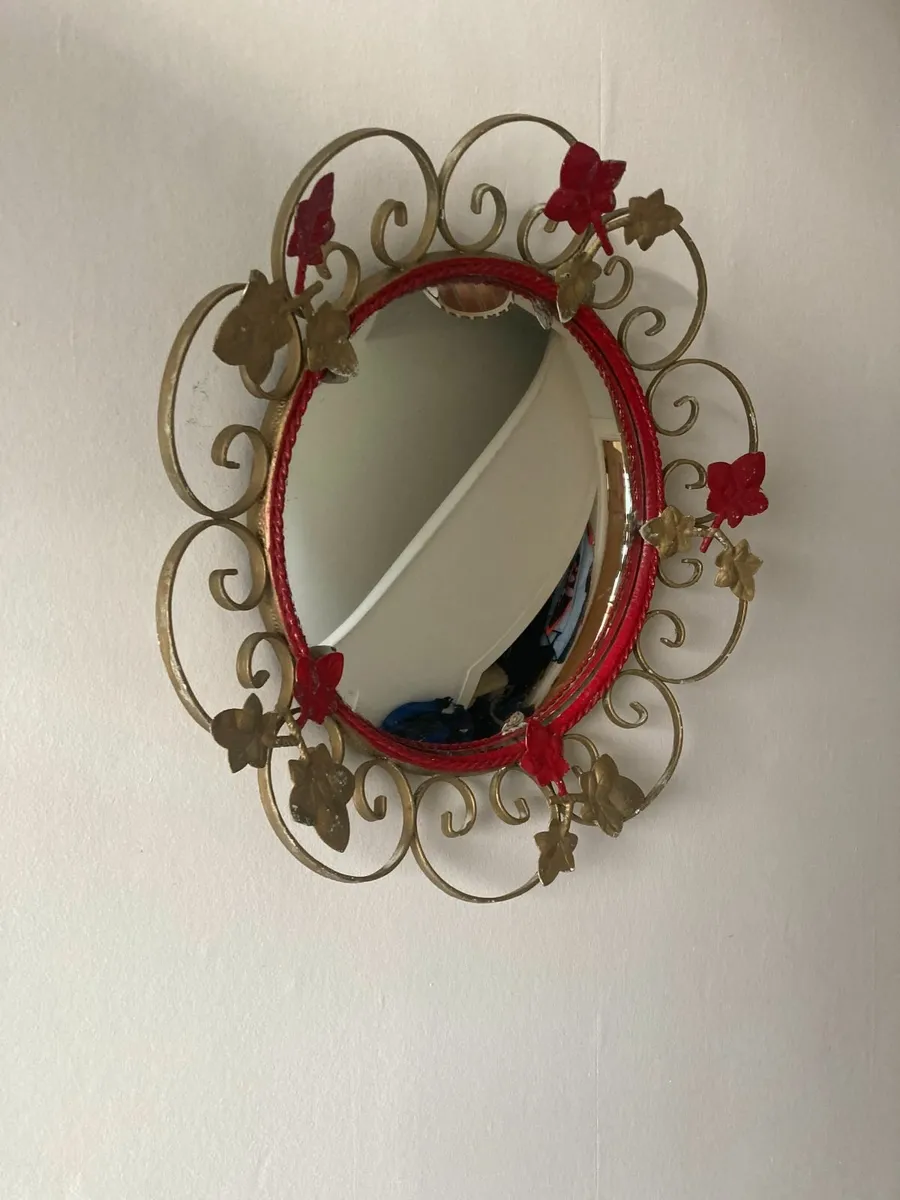 Vintage Mirror - Convex - Image 1