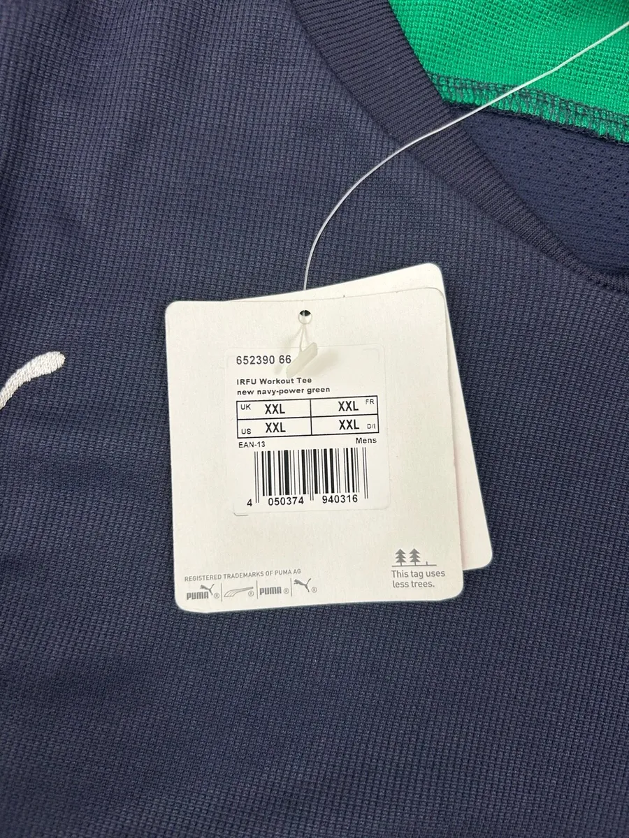 NEW Puma Ireland Rugby Jersey Shirt Tee Mens XXL - Image 4