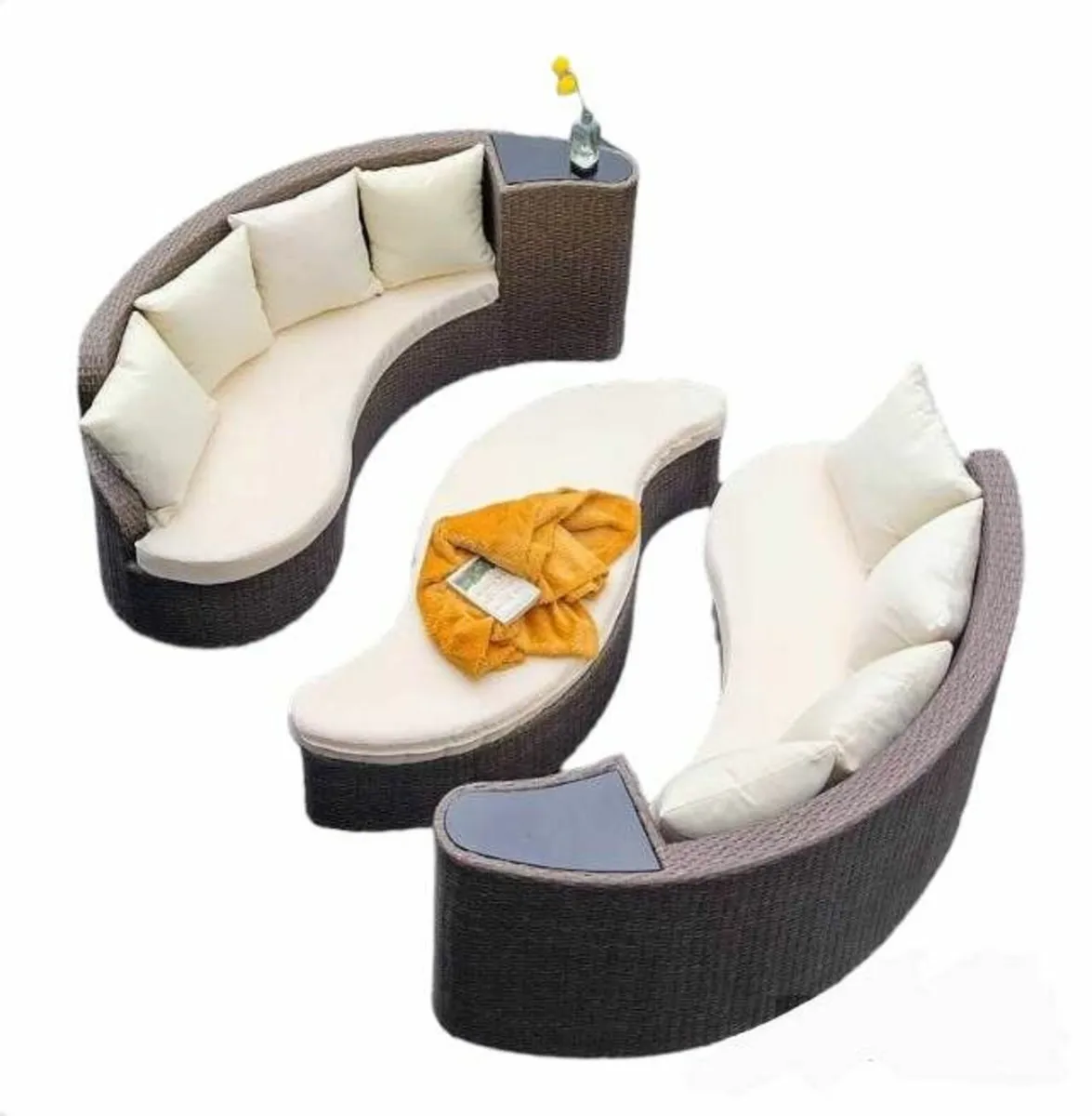 Rattan furniture daybed sofa set - Image 2