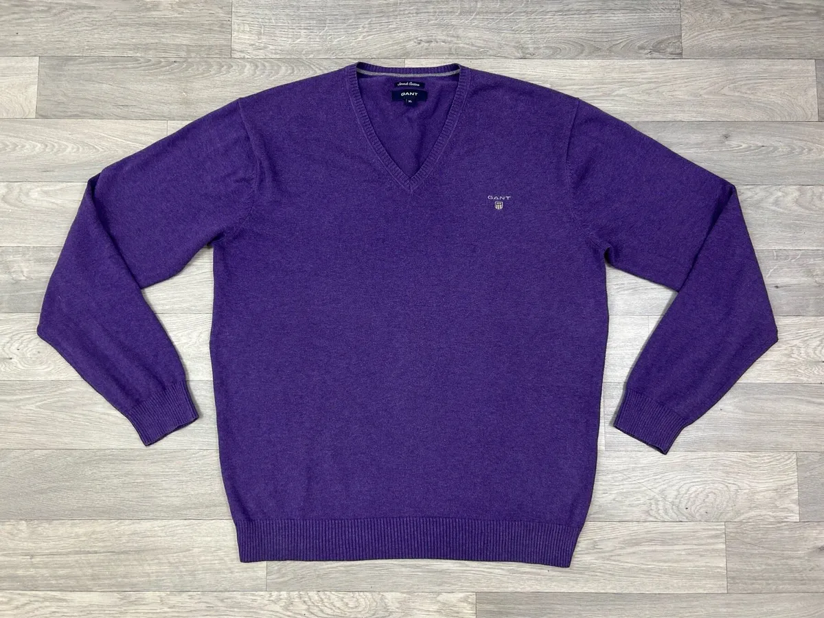 Gant Stretch Cotton Jumper Mens XL - Image 1