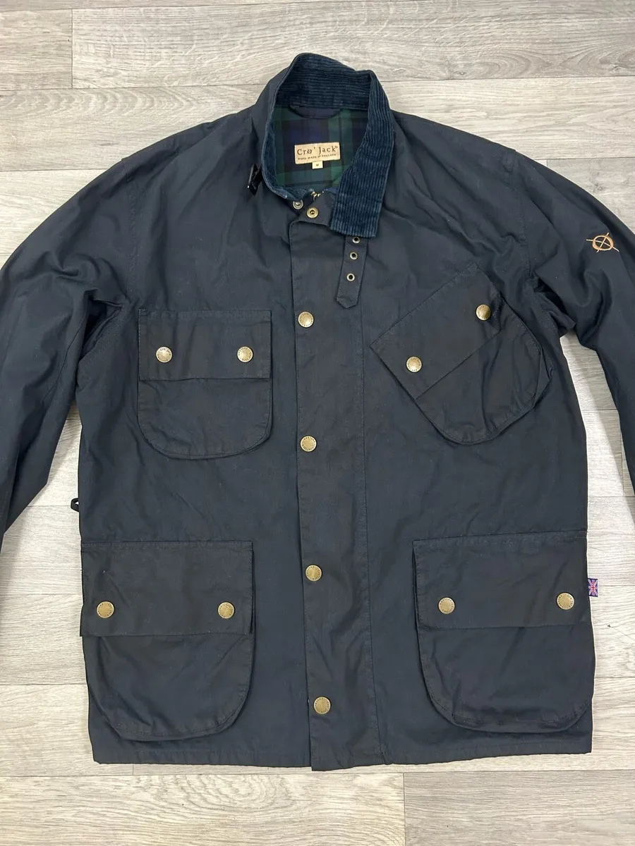 Cro Jack Wax Biker Jacket Like Barbour Belstaff M - Image 2