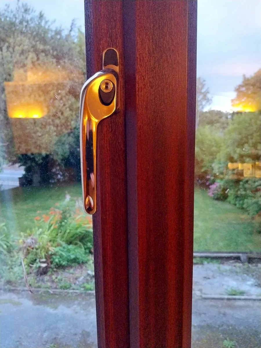 Large Dark Brown PVC Window - Image 2