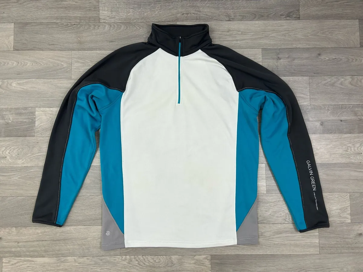 Galvin Green Insula Fleece Half Zip Golf Jumper L - Image 1