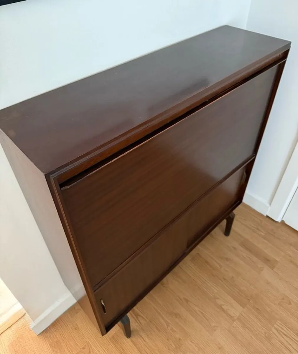 Vintage 1960s Teak Drinks Cabinet (Beaver & Tapley) - Image 4