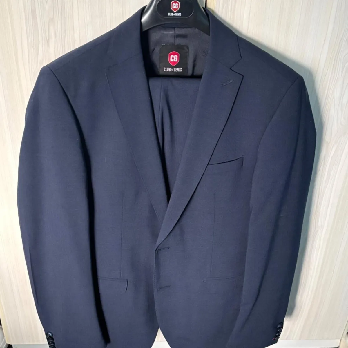 Club of Gents Navy Suit - Image 1