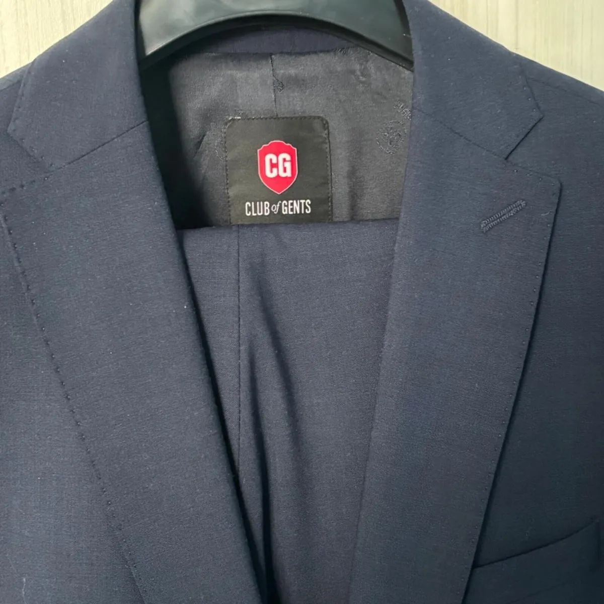 Club of Gents Navy Suit - Image 3