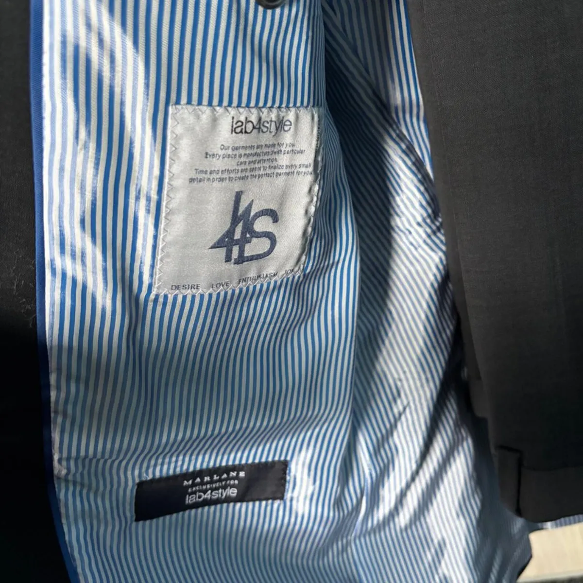 Lab4Style Charcoal Suit - Image 2