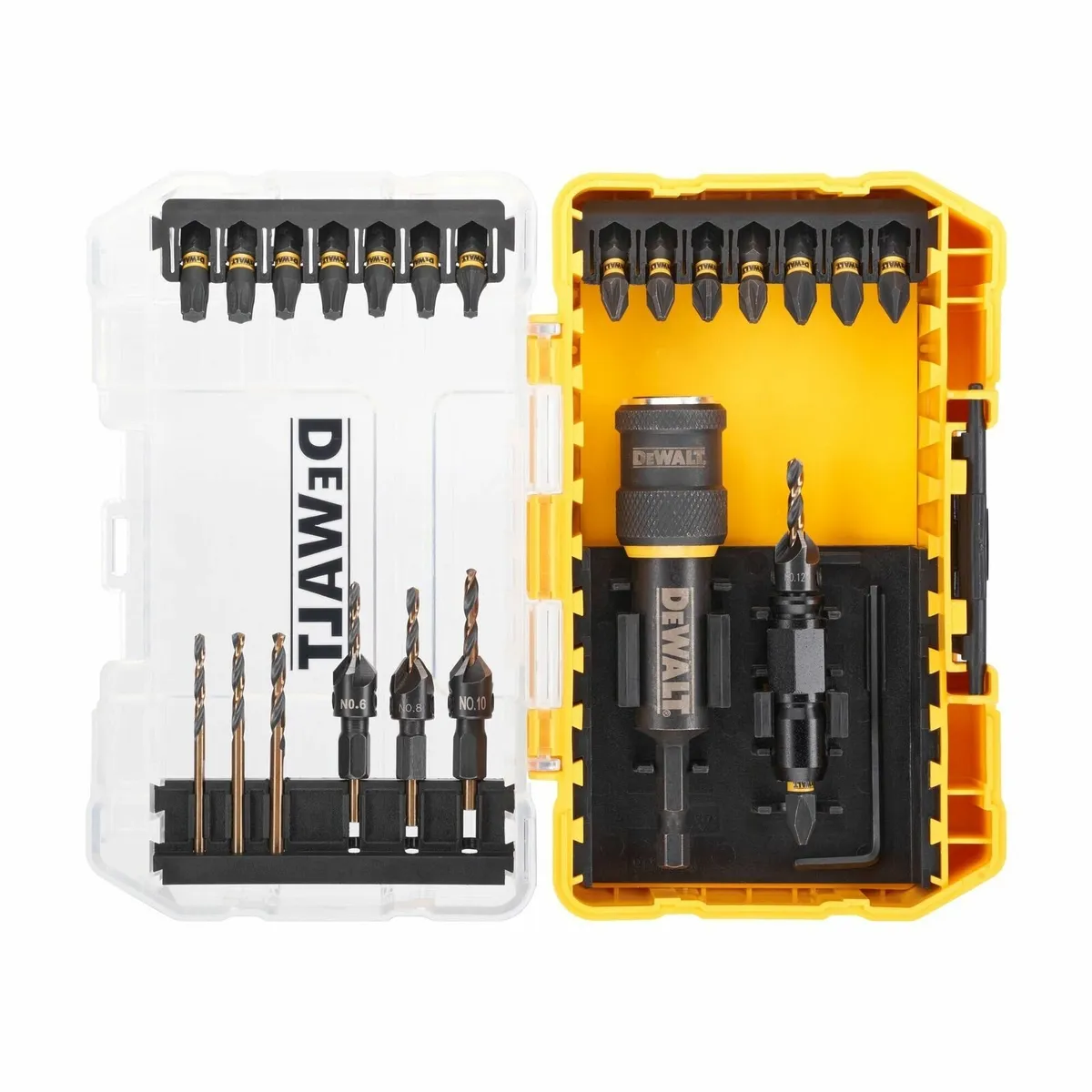 15pcs Dewalt Impact Flip Adaptor with countersinks - Image 1