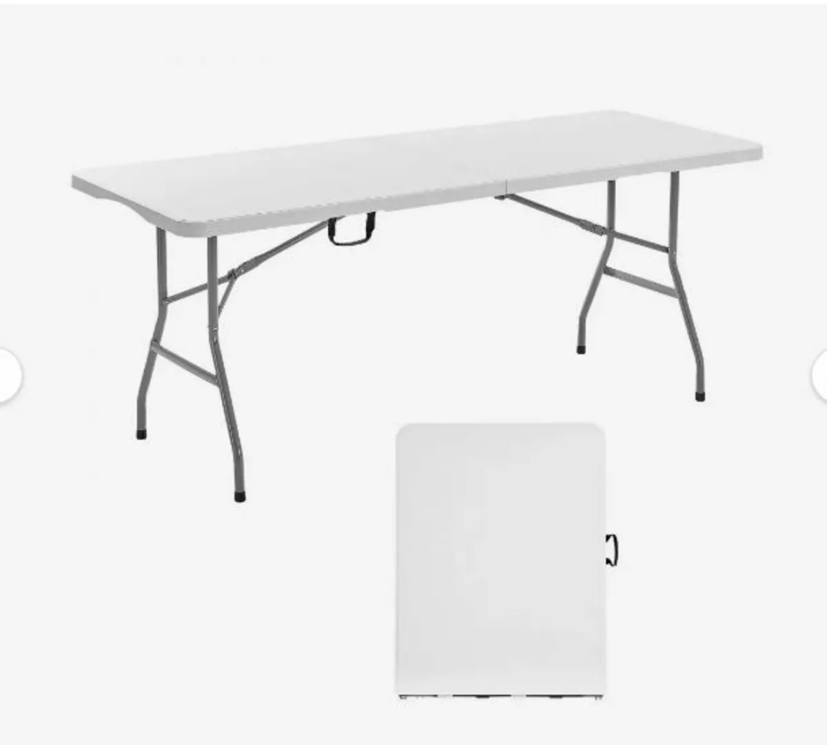 Folding Table, 6 Ft Heavy - Image 1