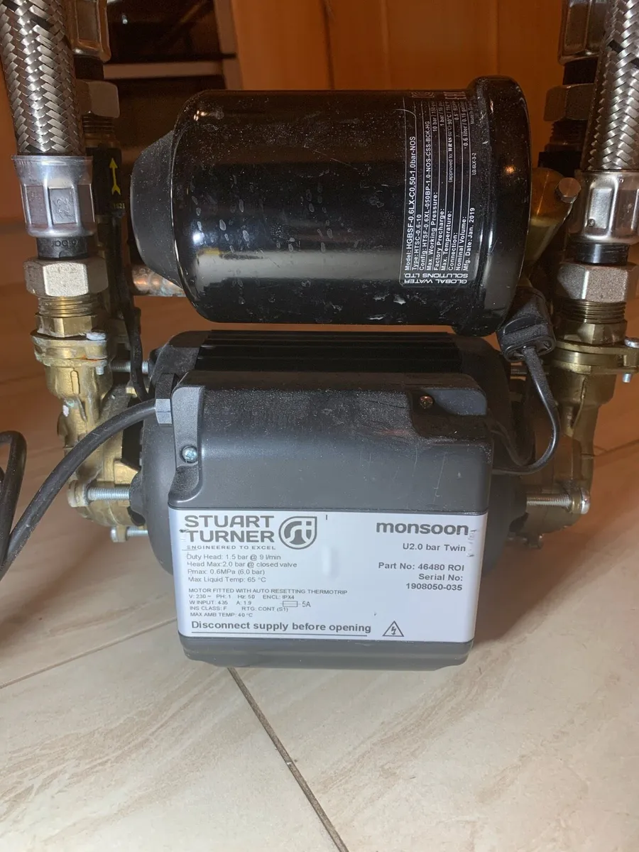 Stuart Turner 2 bar negative pump - Image 1