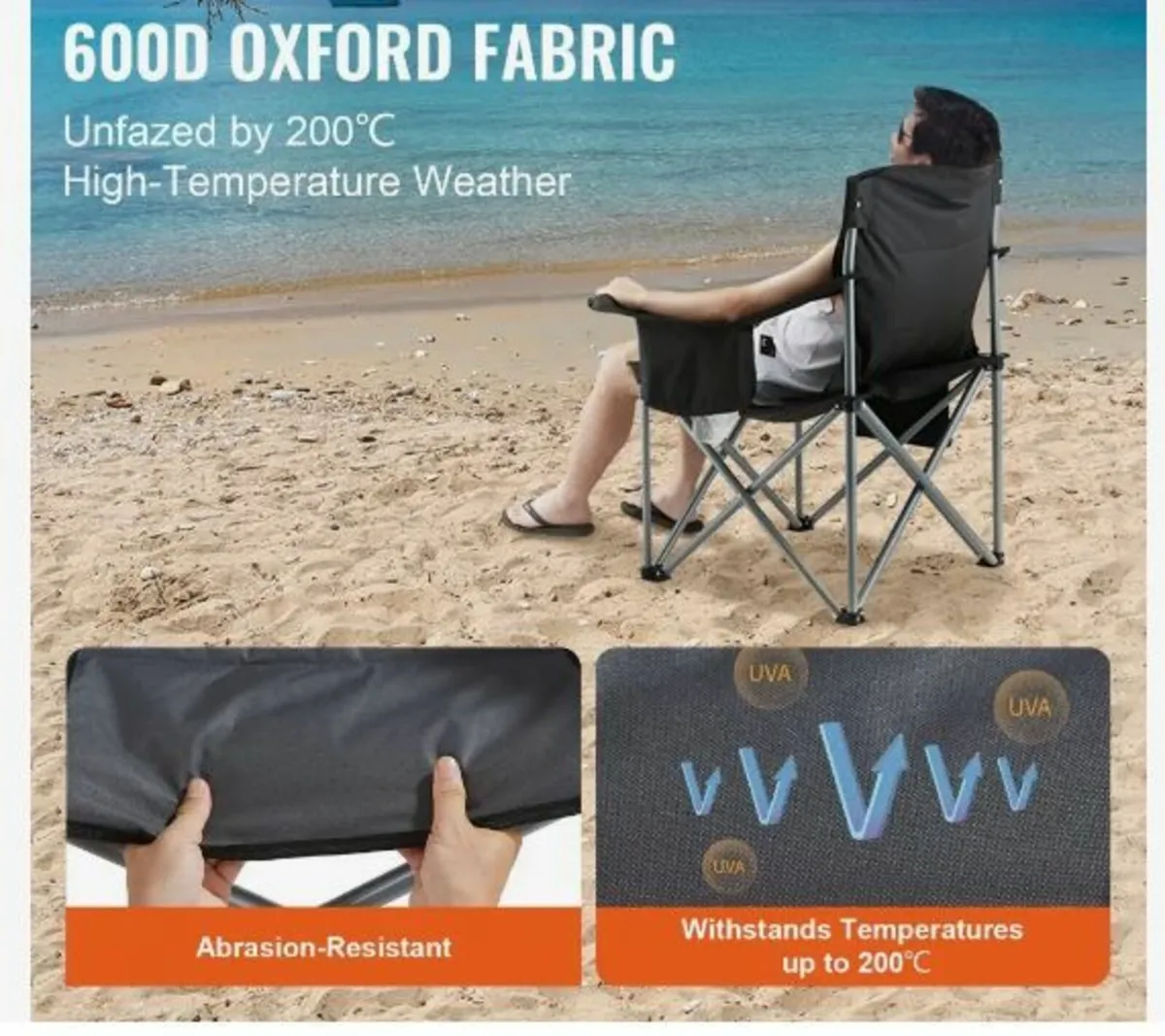 Camping Folding Chair for Adults - Image 3