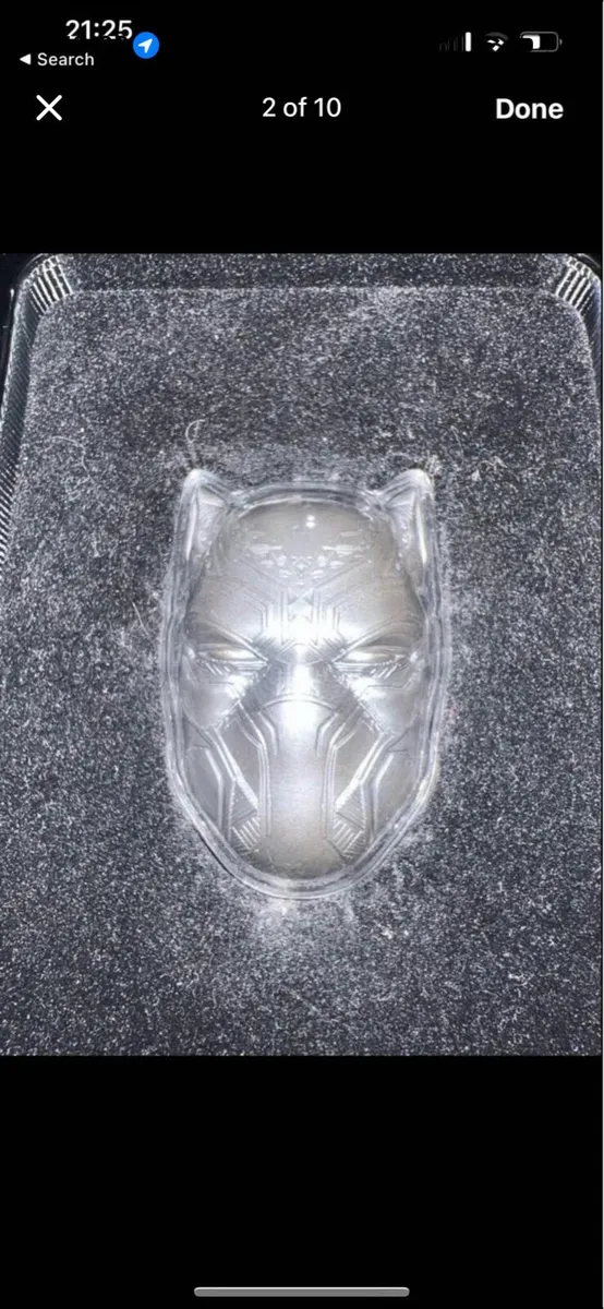 Fiji 2021 Marvel ICON SERIES Black Panther 2oz - Image 2