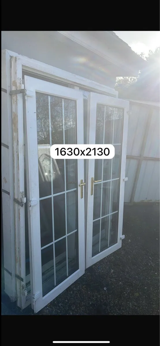 PVC French door
