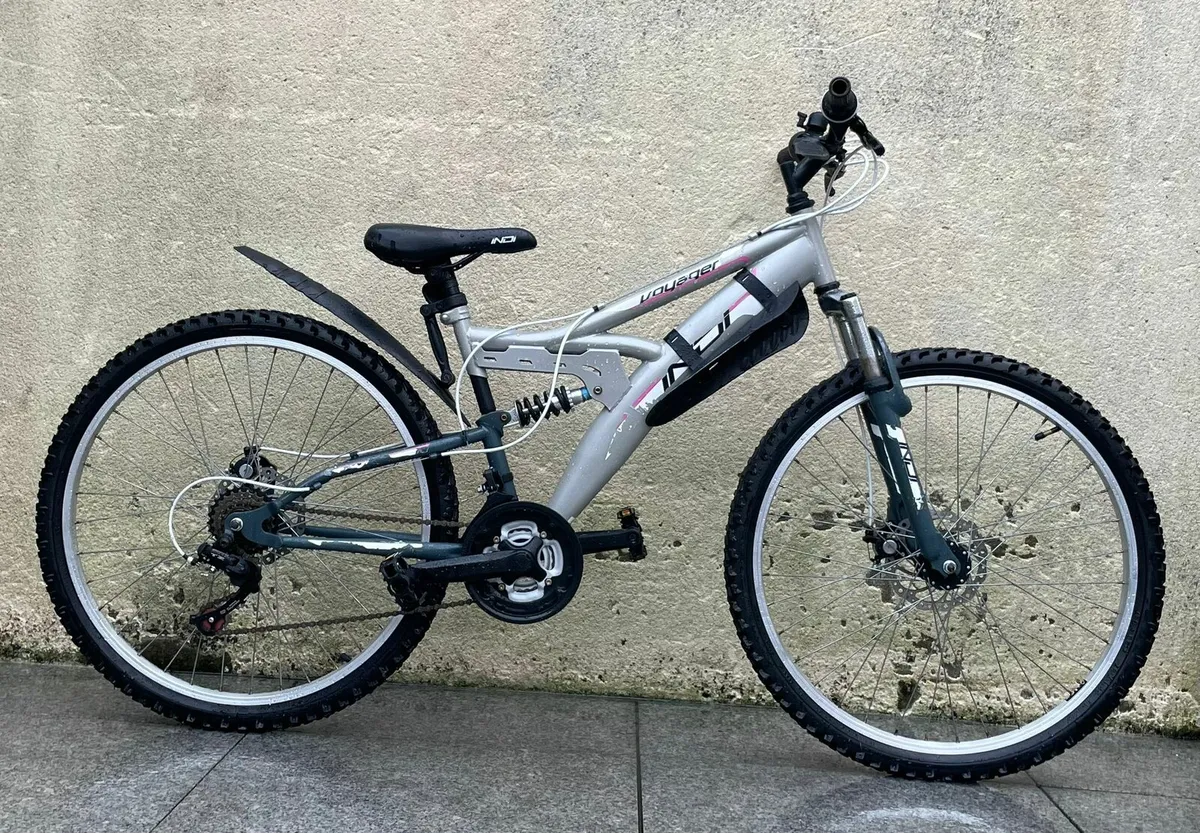 Duel suspension disk brakes bicycle - Image 1