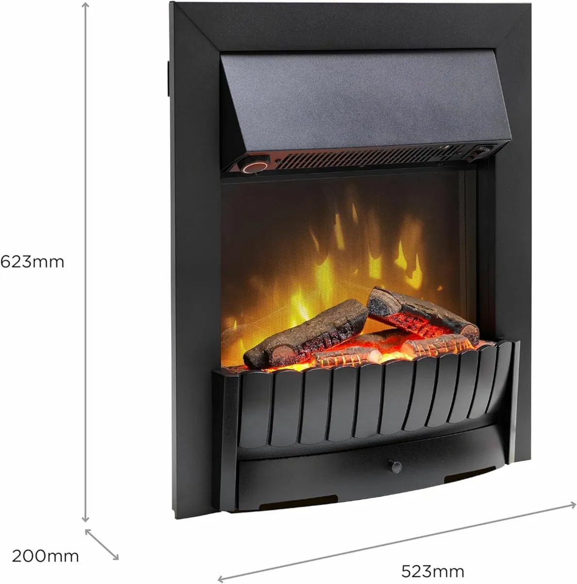 Optiflame Inset or Freestanding Electric Fire LED - Image 3