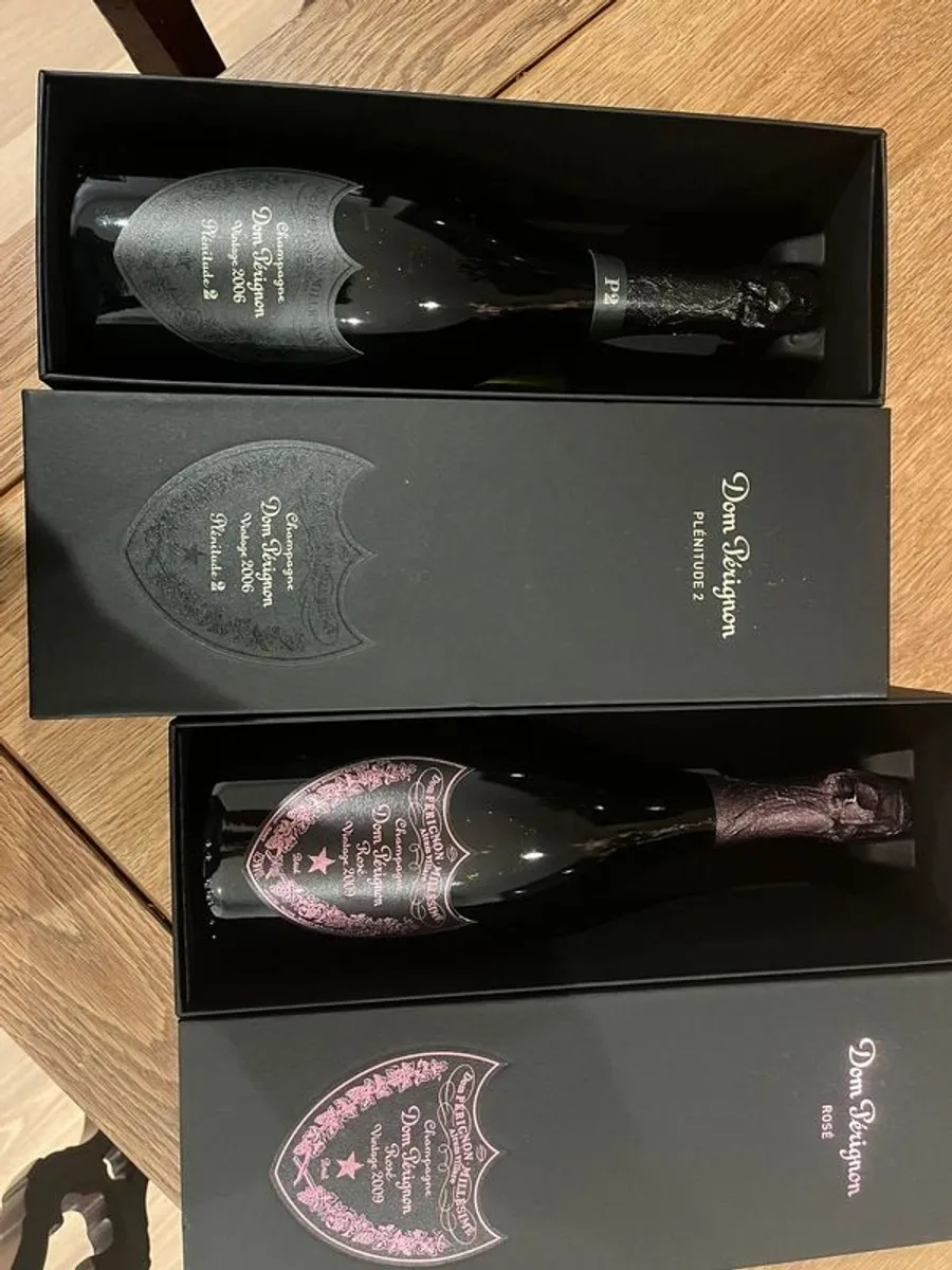2 X Vintage Dom Perignon Champagne - Image 2