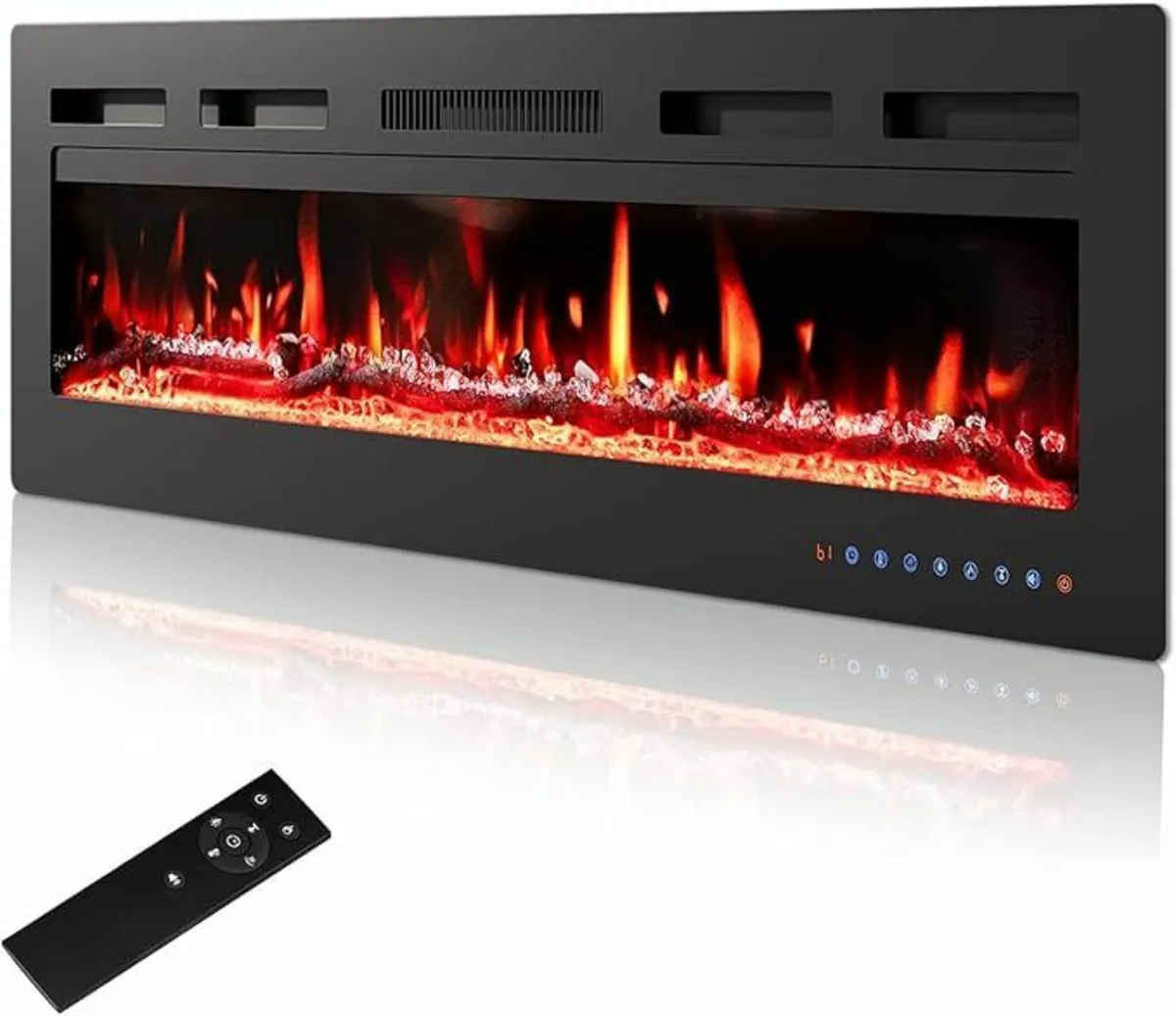 36"/92cm Electric Fireplace 12 Color Flame - Image 2