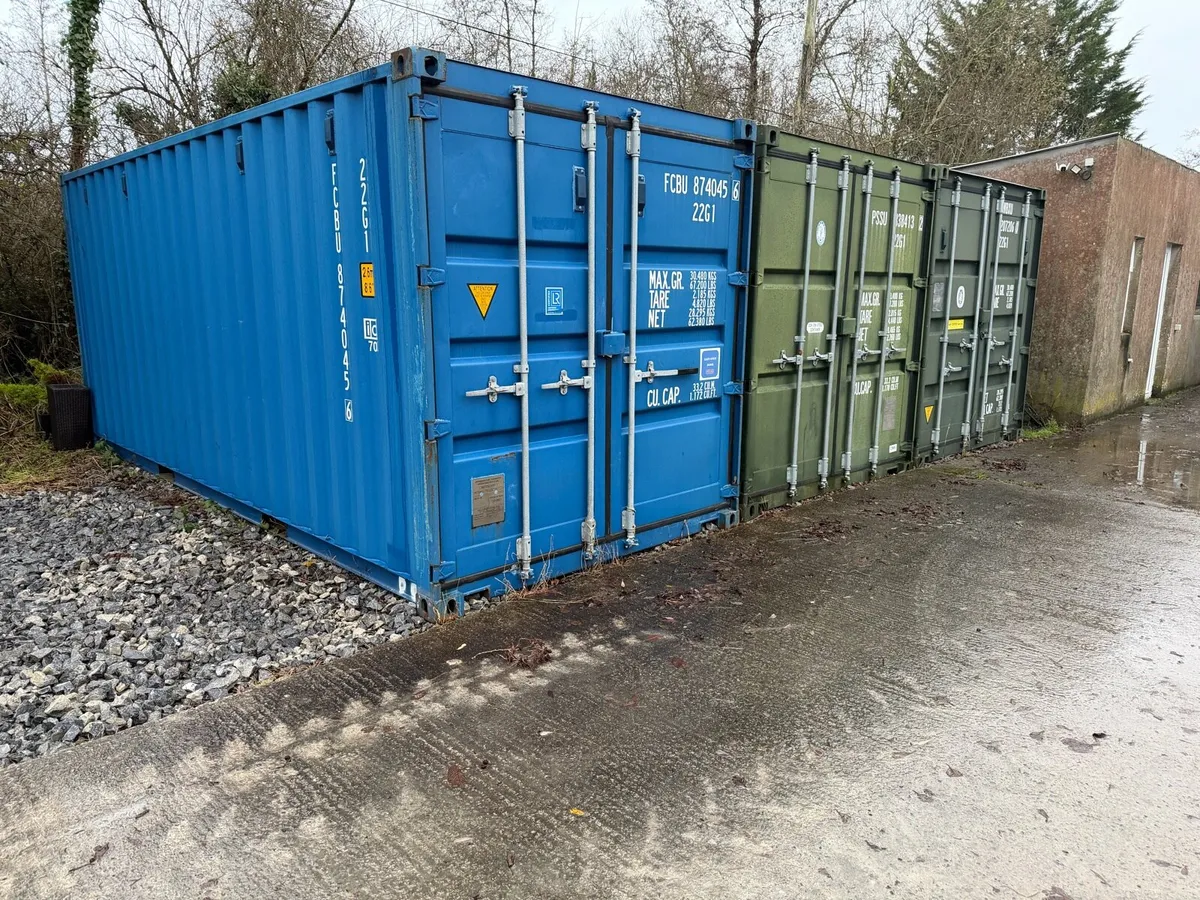 Storage space - 20ft container - Image 1
