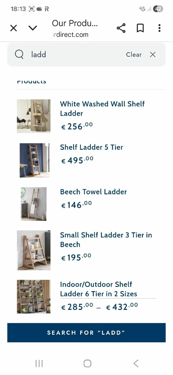 Shelf ladder 6 tier. - Image 4