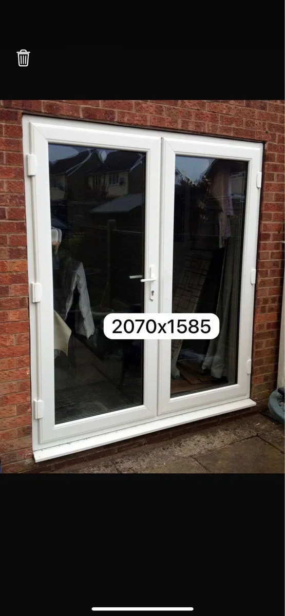 PVC FRENCH DOOR