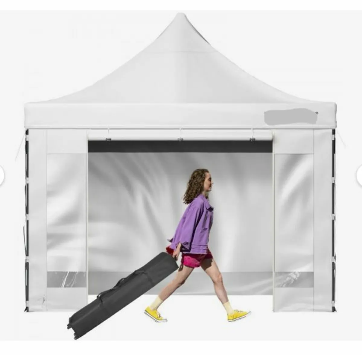 304.8 x 304.8 cm Pop Up Canopy Tent, - Image 1