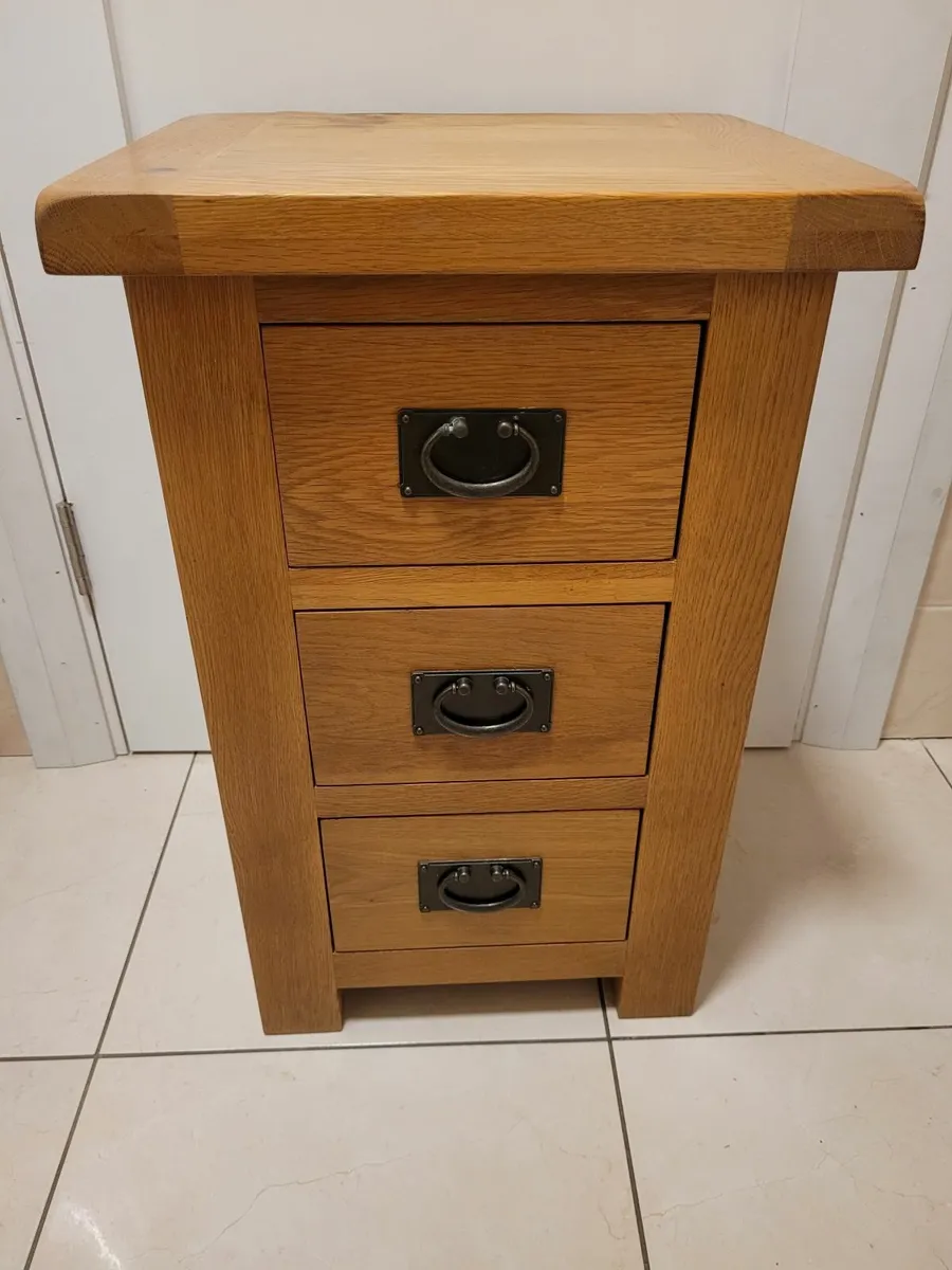 Bedside Locker ( Kent Oak ) - Image 4