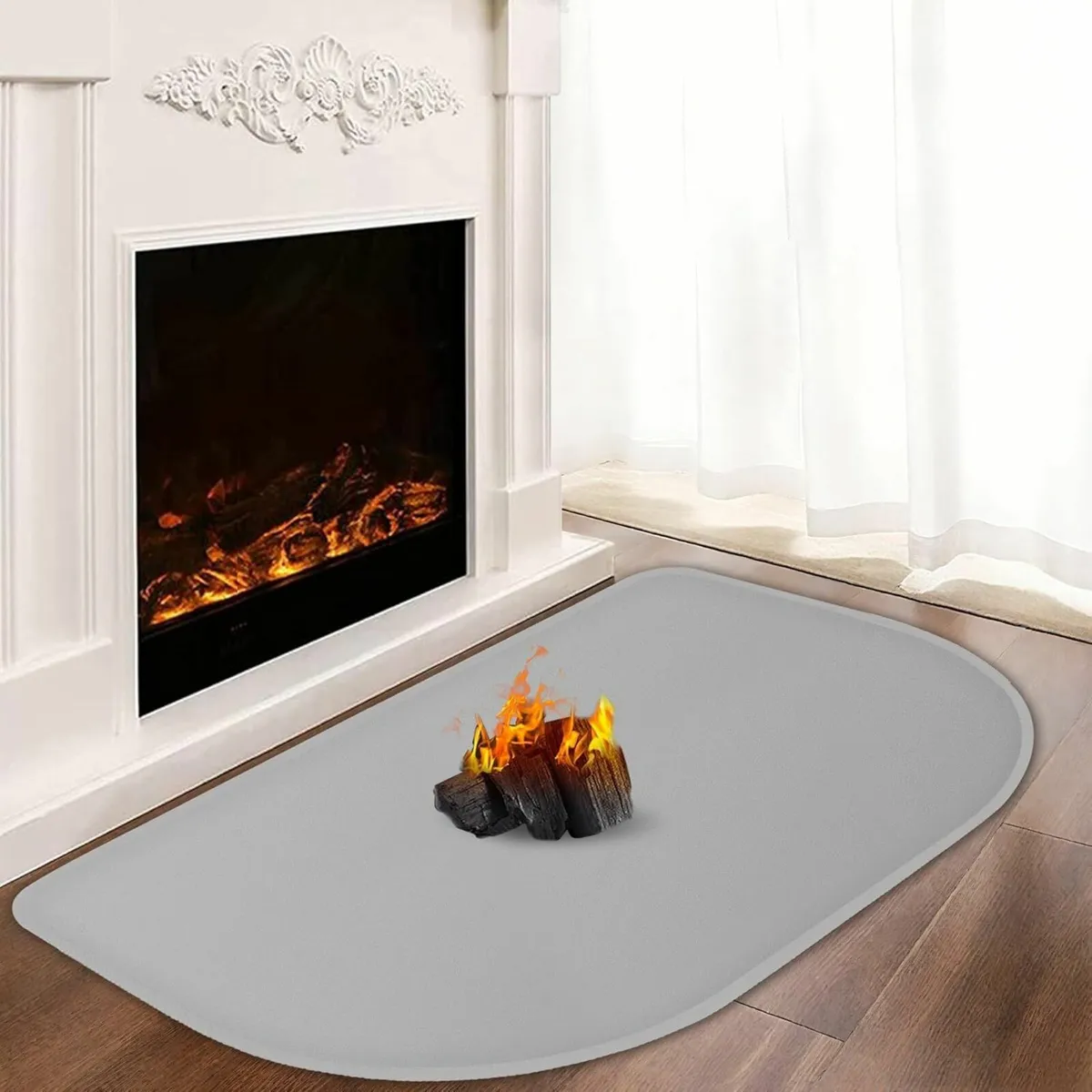 Hearth Rugs Fireplaces Fireproof 150x80cm - Image 1