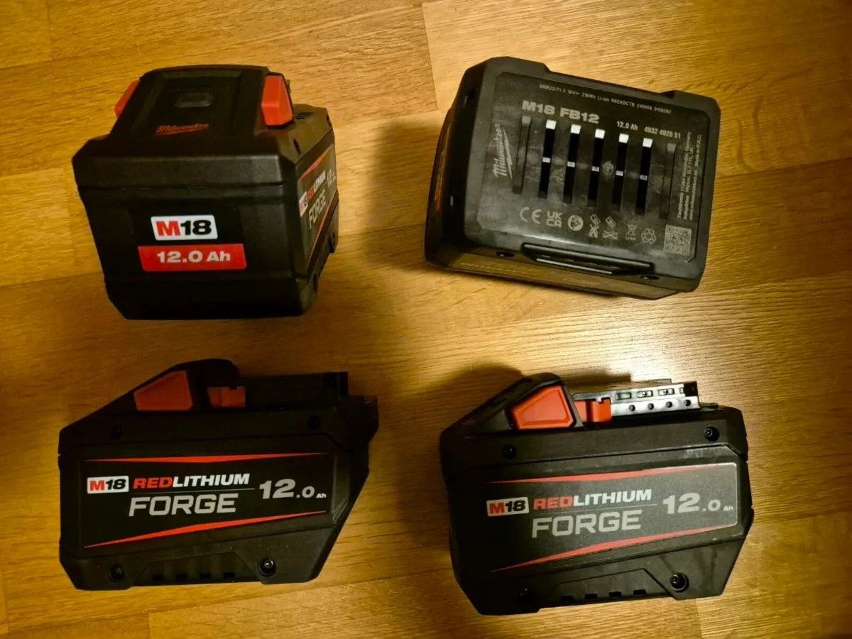 Milwaukee M18FB Forge 12.0Ah Battery - Image 2