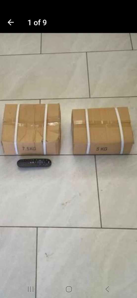 2xbrand new hex dumbbell weight sets - Image 1