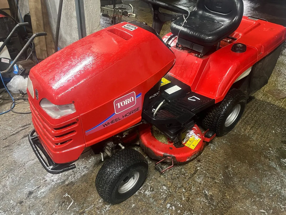 Toro Tractor Mower - Image 1