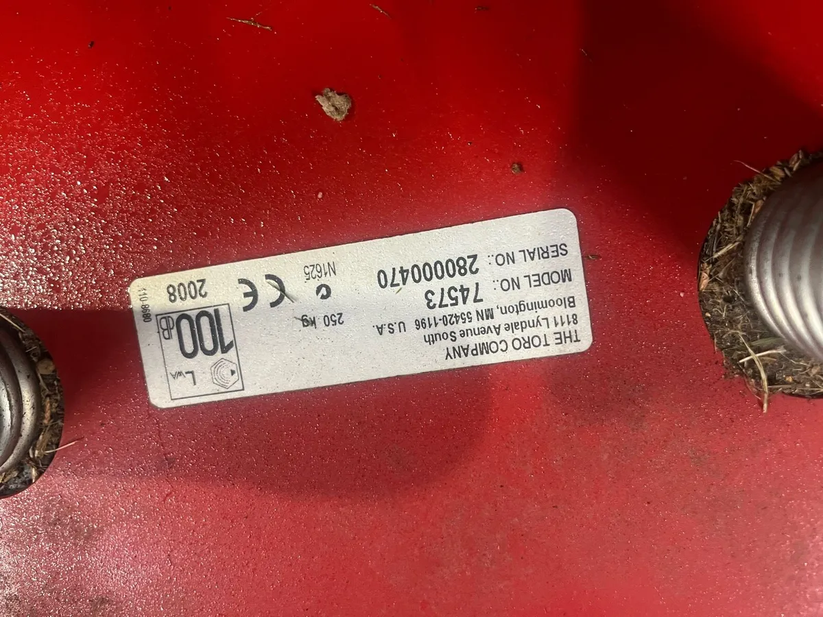 Toro Tractor Mower - Image 4