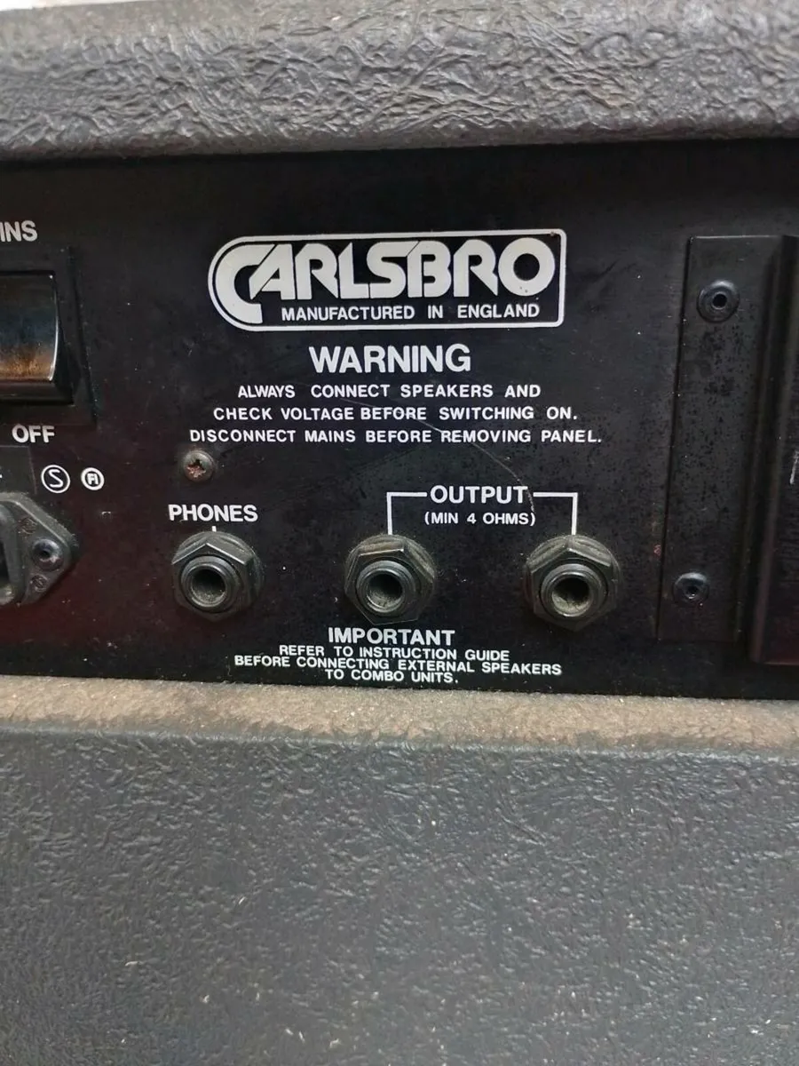 Carlsbro cobra k115 bass amplifier - Image 3