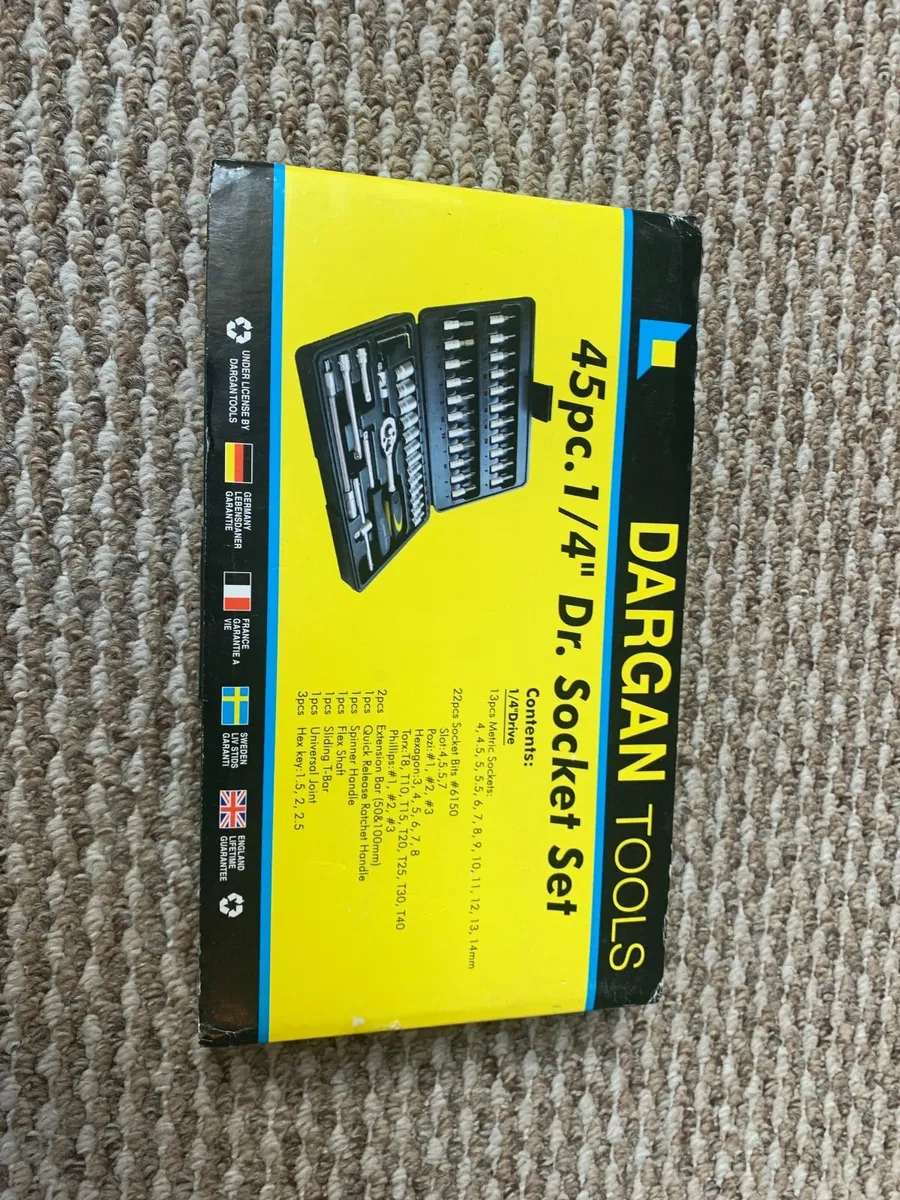 Dargan 45 Piece 1/4" Drive Socket Set . - Image 2