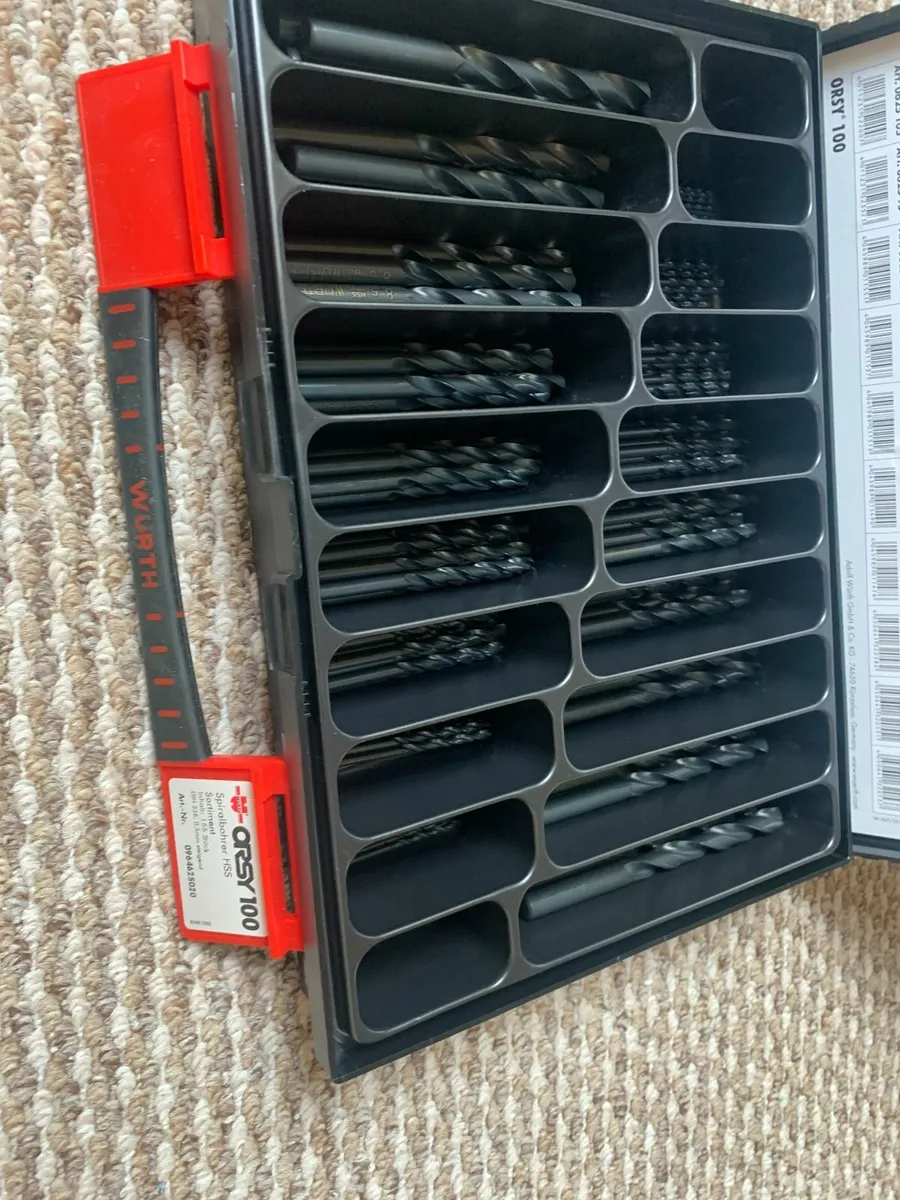 Drill Set High Speed Steel - Image 1